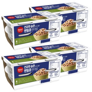 CJ Hetbahn Rice Plan 扁豆糙米飯, 190g, 16個