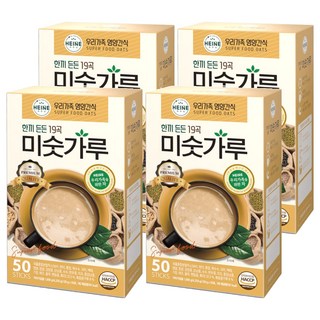 19種穀物韓式麵茶沖泡粉 隨身包, 1kg, 4盒