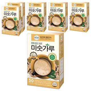 19種穀物韓式麵茶沖泡粉 隨身包, 1kg, 6盒