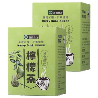 蔴鑽農坊 黑琵檸檬茶, 3g, 15入, 2盒