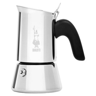 BIALeTTI 拜雷提 New Venus 不鏽鋼摩卡壺 2杯份, 銀色, 1個