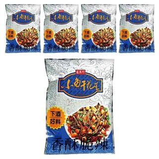 盛香珍 小魚干花生, 80g, 5包