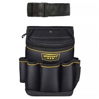 工具仁 工具腰包 WHO32 附贈腰帶 耐磨耐刮牛津布, 3 x 17 x 11 cm, 1個