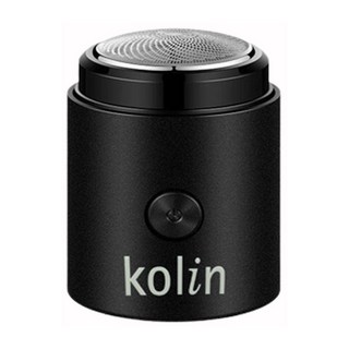 Kolin 歌林 充電圓頭刮鬍刀 42 x 42 x 55mm 55g, KSH-DLRZ1300, 黑色