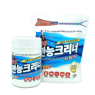 동성크리너 만능 세정티슈 통 150매 + 리필 150매, 1세트