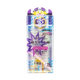 Super Love 自然系雙眼皮貼 24mmx2.5mm 單面透氣款 防水耐汗 微膚色隱形 192枚入, 1盒