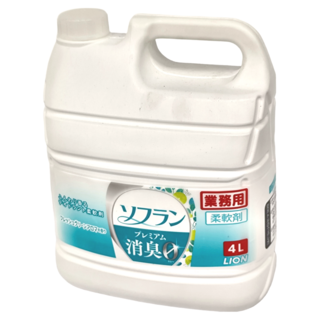 LION 獅王 Soflan 香氛柔軟精 花果薰香 4L, 1桶