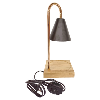 可調光 經典造型融蠟燈 Set 2 適用蠟燭, 黑色