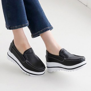 女款牛皮氣墊懶人鞋 TSP245