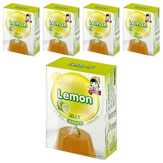 SIGNWIN 三得冠 檸檬愛玉凍粉 簡單操作 輕鬆做甜點 嚴選天然食材 無添加防腐劑 酸甜清透, 100g, 5盒