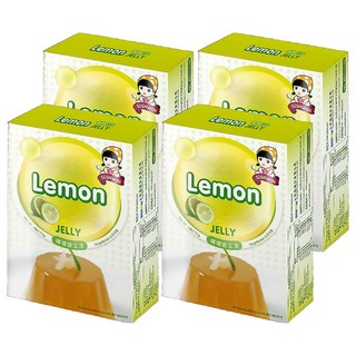 SIGNWIN 三得冠 檸檬愛玉凍粉 輕鬆做甜點 嚴選天然食材 無添加防腐劑 酸甜清透, 100g, 4盒