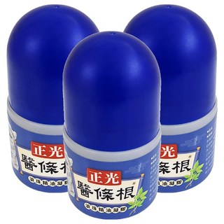 正光 醫條根 滾珠精油 涼感, 30ml, 3個