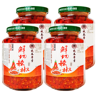 誠泰 鮮切辣椒 360g, 4罐