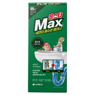 홈스타 맥스 세면대 배수관 클리너, 230ml, 1개