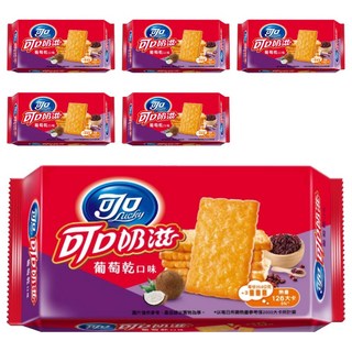 可口奶滋 葡萄乾口味, 103.2g, 6包