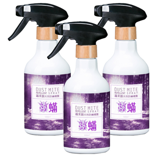 HUKUROU 福來朗 天然防蟎噴霧, 500ml, 3瓶