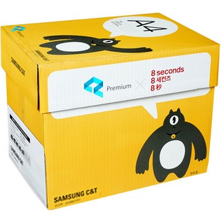8SECONDS 70g 影印紙, A4, 2500張