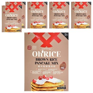 源順食品 Oh'Rice 糙米鬆餅預拌粉, 烏龍茶口味, 100%純天然糙米, 450g, 6盒