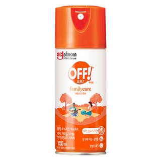 OFF 에어로졸 모기기피 스프레이, 150ml, 1개