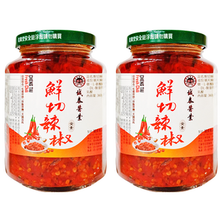 誠泰 鮮切辣椒 360g, 2罐