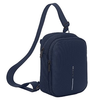 XDDESIGN BOXY SLING 隨行防盜吐司包 三點扣環 腰包/斜背/頸掛變換 防潑水, 21 x 16 x 7.5cm, 阿姆斯特丹運河藍