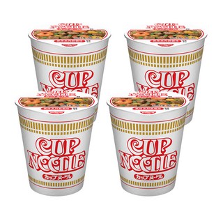NISSIN 日清 CUP NOODLE 合味道 原味系列 鮮蝦味杯麵, 4入