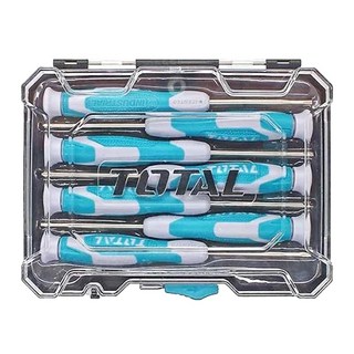 TOTAL 道達爾 Pcs precision screwdriver THT250726-7, 1組