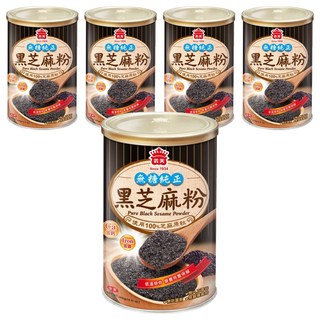 義美 黑芝麻粉, 400g, 5罐