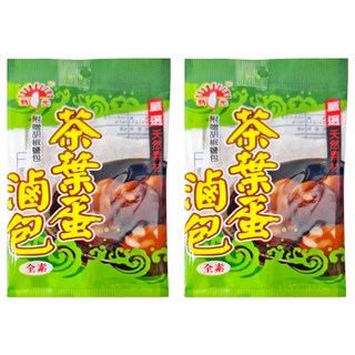 新光洋菜 茶葉蛋滷包, 附贈胡椒鹽包, 全素, 12g, 2組