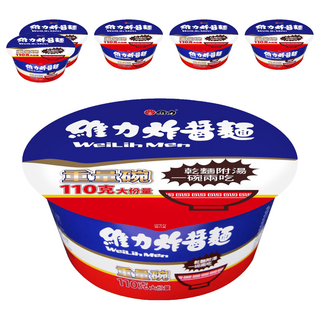 維力 炸醬麵重量碗 110g, 6入