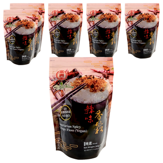 富貴香 辣味香鬆 純素 非基改大豆蛋白製成, 300g, 6包