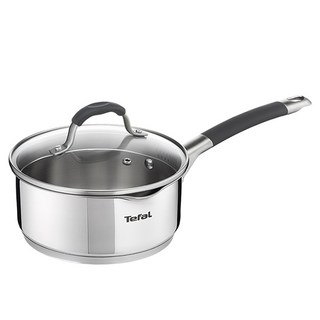 Tefal Illico 電磁爐不鏽鋼單柄鍋, 1個, 16cm, 銀色