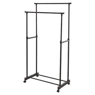 ikloo 宜酷屋 雙桿升降曬衣架, 黑色