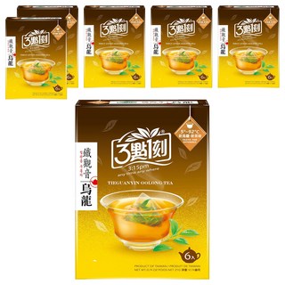 3點1刻 鐵觀音烏龍茶, 3.5g, 6包, 2盒