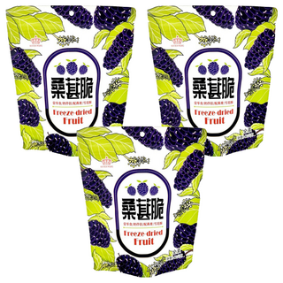 日日旺 桑葚脆 Freeze-dried Fruit, 3包, 46g