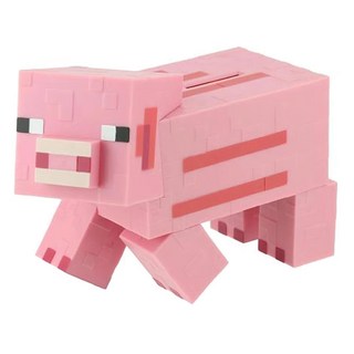 Paladone 3D粉紅像素化存錢筒, 粉紅色, 1個