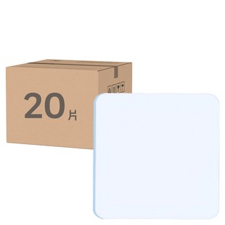 Neon 台灣霓虹 強力奈米耐高溫雙面貼片 Set 20片, 承重約400g, 黏力強, 不傷牆面, 1組