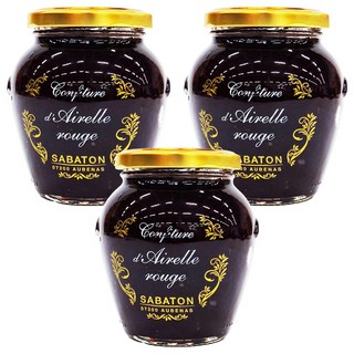 SABATON 天然果醬 小紅莓 350g, 3罐