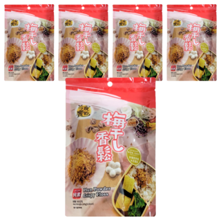 梅干素香鬆 純素 Plum Powder Crispy Floss, 165g, 5包