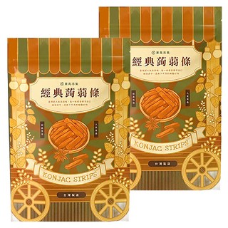 菓青市集 麻辣蒟蒻條 椒香超爽口 台灣人氣點心 香Q彈牙涮嘴, 200g, 2包