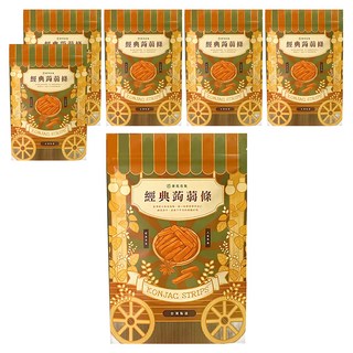 菓青市集 麻辣蒟蒻條, 椒香麻辣超爽口, 台灣人氣點心, 香Q彈牙涮嘴, 200g, 6包