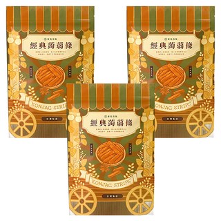 菓青市集 麻辣蒟蒻條, 椒香麻辣超爽口, 台灣人氣點心, 香Q彈牙涮嘴, 200g, 3包