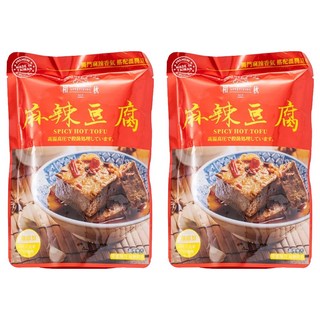 和秋 麻辣豆腐 450g 2包, 純正漢方中藥材熬煮, 非基因改造板豆腐
