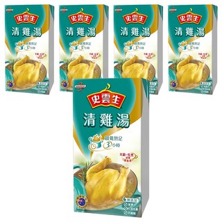 史雲生 湯底 清雞湯，靚雞熬足3小時，無添加，無激素，無防腐劑, 500ml, 5盒