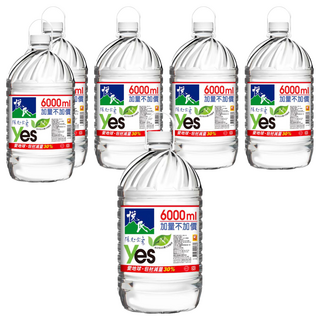 悅氏 礦泉水, 6000ml, 6桶