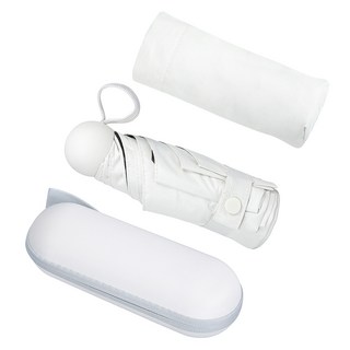 comet 抗UV輕量五折迷你晴雨兩用傘 + 便攜收納盒套組