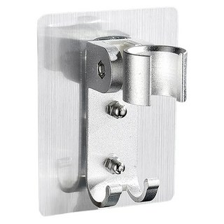 太空鋁蓮蓬頭掛架 無痕掛架, 強力承重, 防水防潮, 90度自由調節, 10 x 5.5 x 3cm