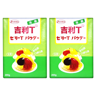 吉利T 蒟蒻果凍粉, 新包裝 口感Q滑, 200g, 2盒