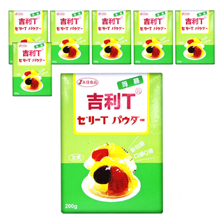 吉利T 蒟蒻果凍粉, 新包裝 口感Q滑, 200g, 6盒