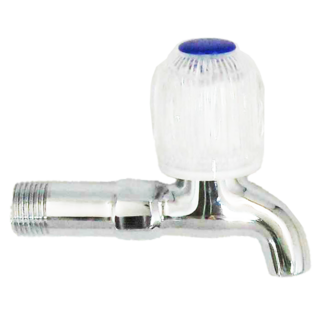 手易坊 水晶長栓, 1/2"(4分)螺旋牙, 鋼製, 台灣產, 1個